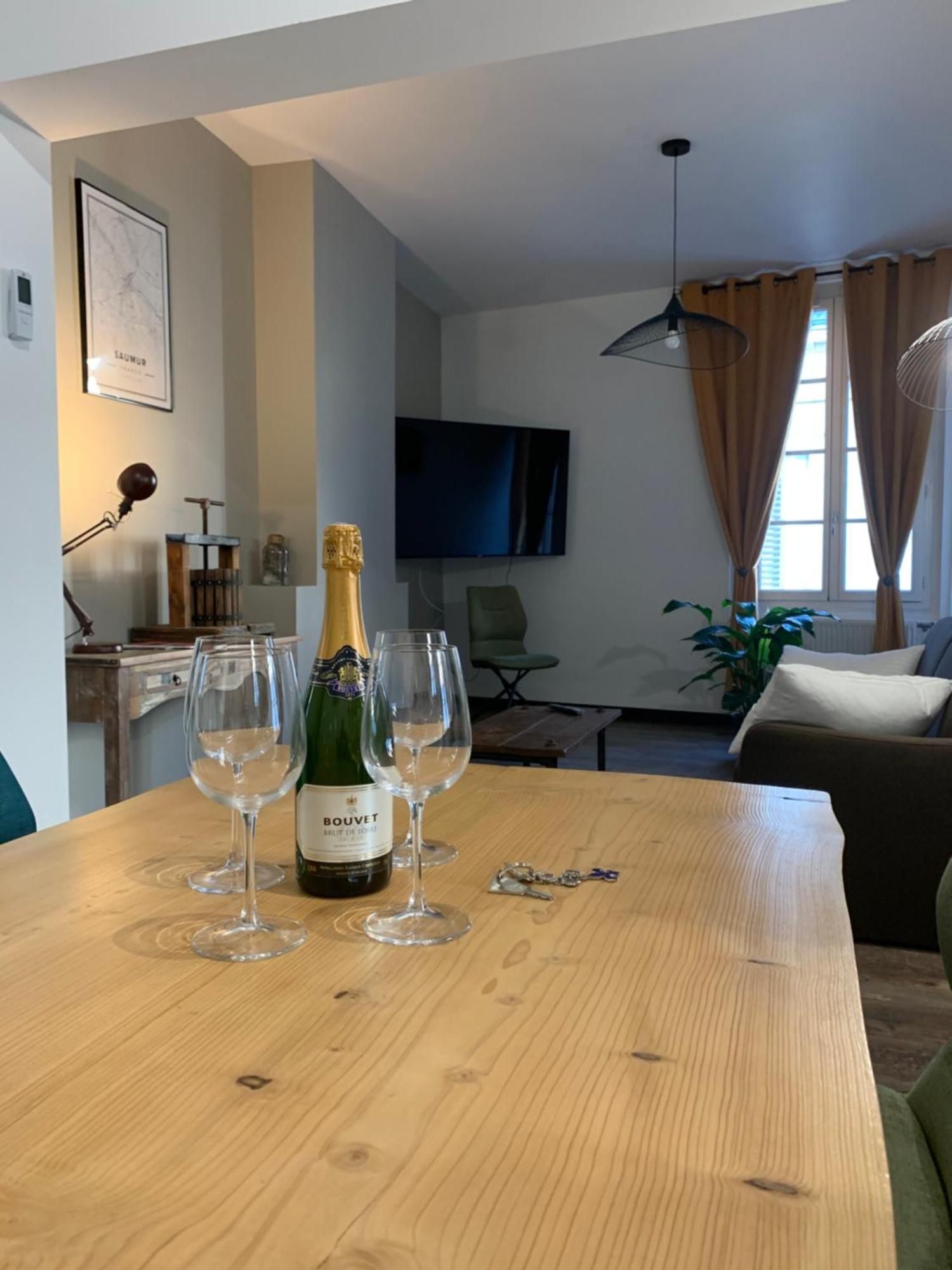 La Propriete De Bacchus Apartman Saumur Kültér fotó